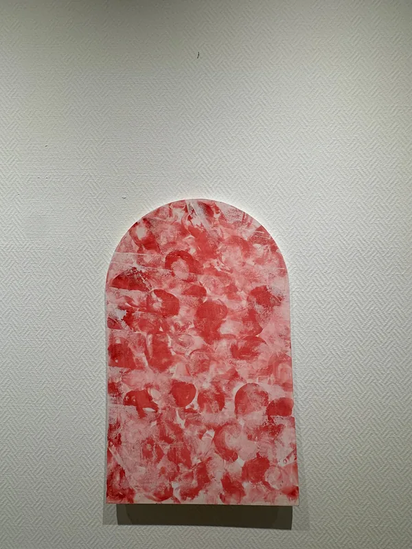 Cell Universe Gather, 2025, Acrylic on Canvas, Original Body Rubbing Art