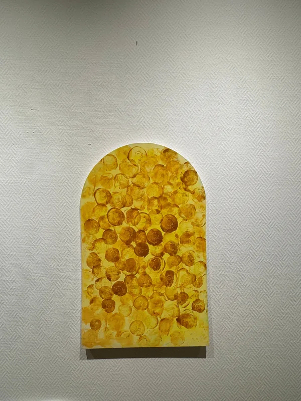 Cell Universe Release, 2025, Acrylic on Canvas, Original Body Rubbing Art