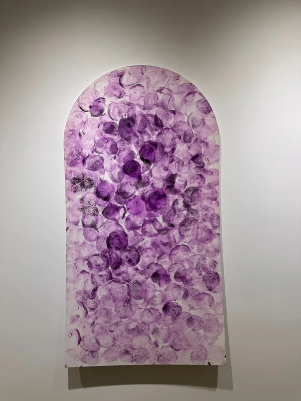Cell Universe Lucid, 2025, Acrylic on Canvas, Original Body Rubbing Art